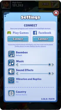 Subway Surfers Mod APK 2025 v3.44.2 Unlimited Money Characters & Keys 50 Subway surfers connect with Facebook