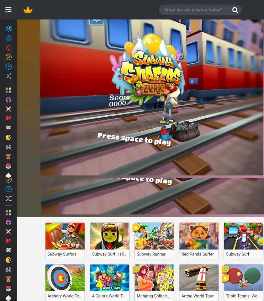 How to play Subway Surfers online? 2 Play Subway Surfers online on Miniplay