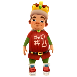 Subway Surfers King Royal Outfit